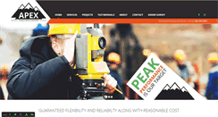 Desktop Screenshot of apexsurveyingfw.com